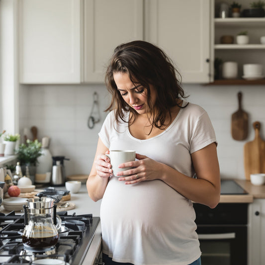 Hjemmeforelder får endelig tid til å spise lunsj mens baby leker trygt