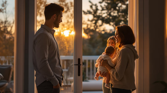 Foreldre drar på første kveld ut mens besteforeldre passer baby
